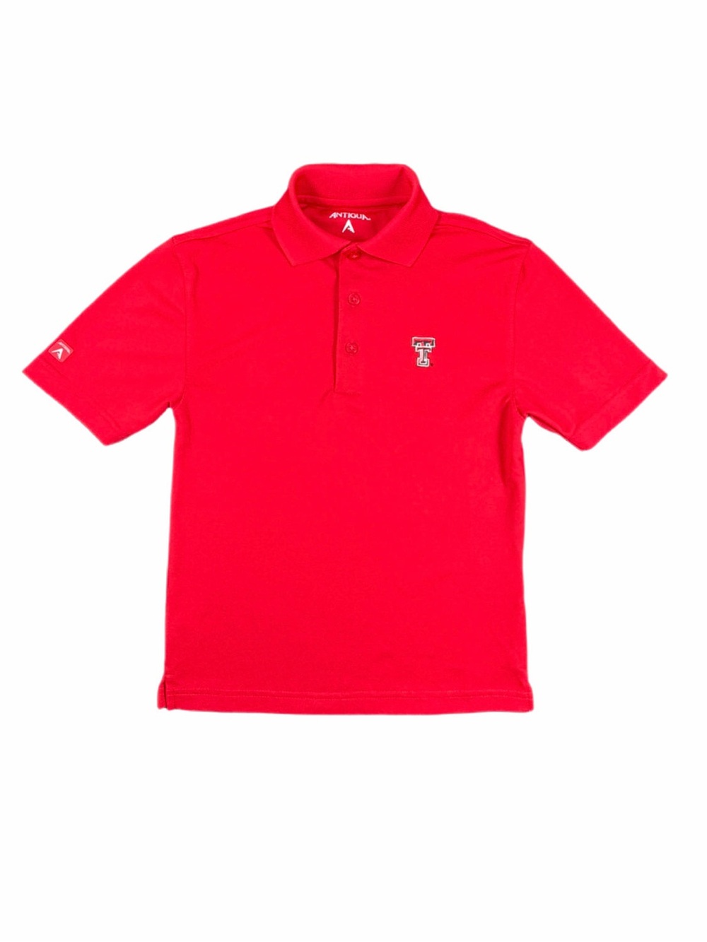 ANTIGUA Texas Tech Red Raiders Embroidered Knit Polo- XS